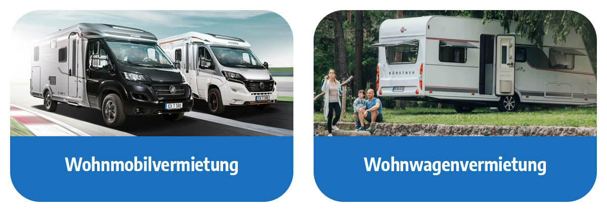 Wohnmobile, Wohnwagen mieten  für  Karlsruhe